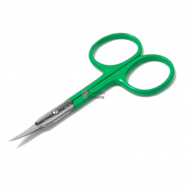 Forfecuta Amy Group pentru cuticule AMG08EE Verde cu varf curb
